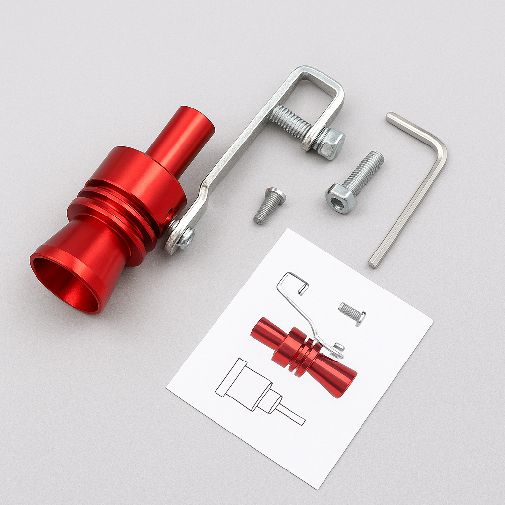 Exhaust Pipe Oversized Roar Maker 🚗🔥