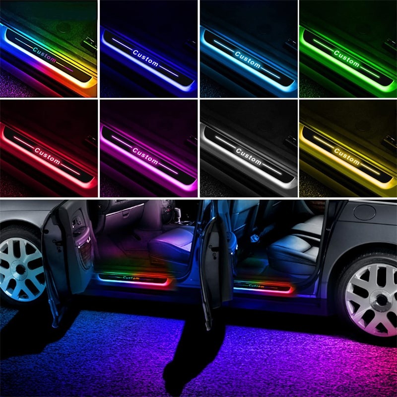 Seuil personnalisé à LED