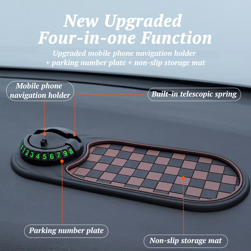 Tapis antidérapant multifonction pour voiture