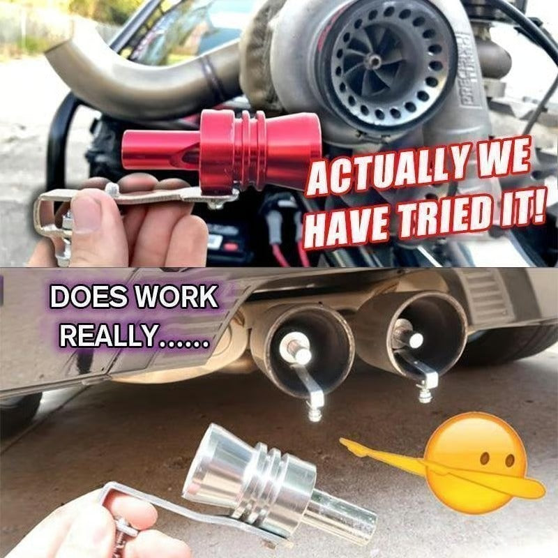 Exhaust Pipe Oversized Roar Maker 🚗🔥