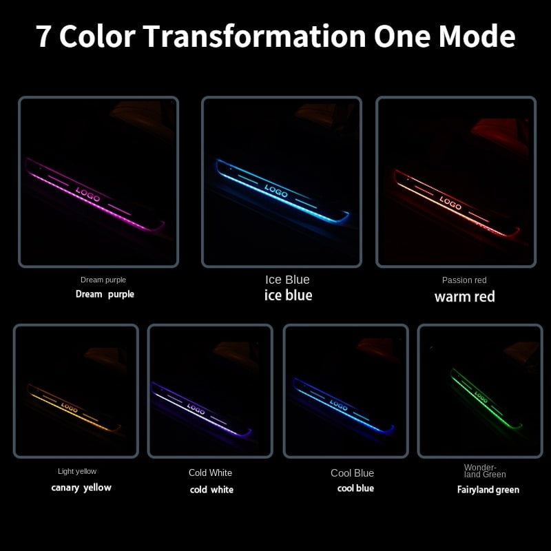 Seuil personnalisé à LED