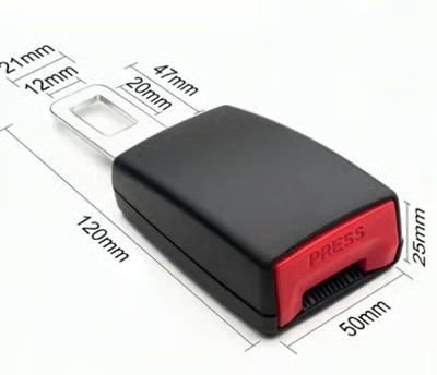 Extensions de boucle de ceinture de sécurité pour voiture
